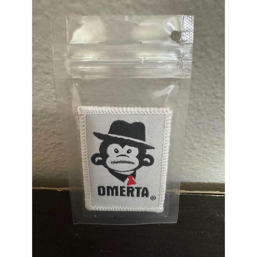 Dime Bags Omerta Monkey Patch Embroidered Hook and Loop Accessory